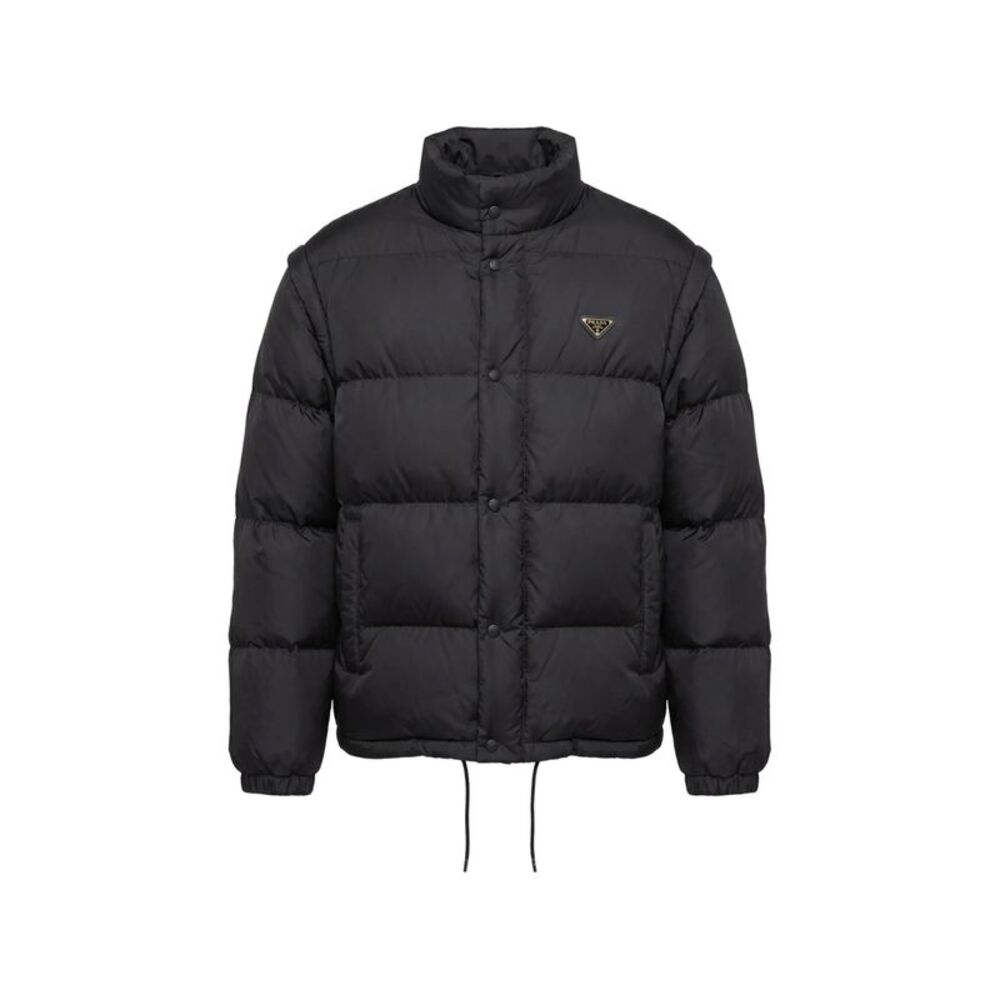 Prada Black Jackets - Padded & Down Jackets Men
